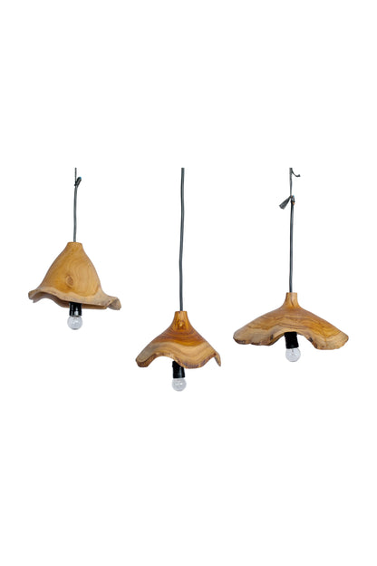 Natural Teak Root Wooden Lampshade