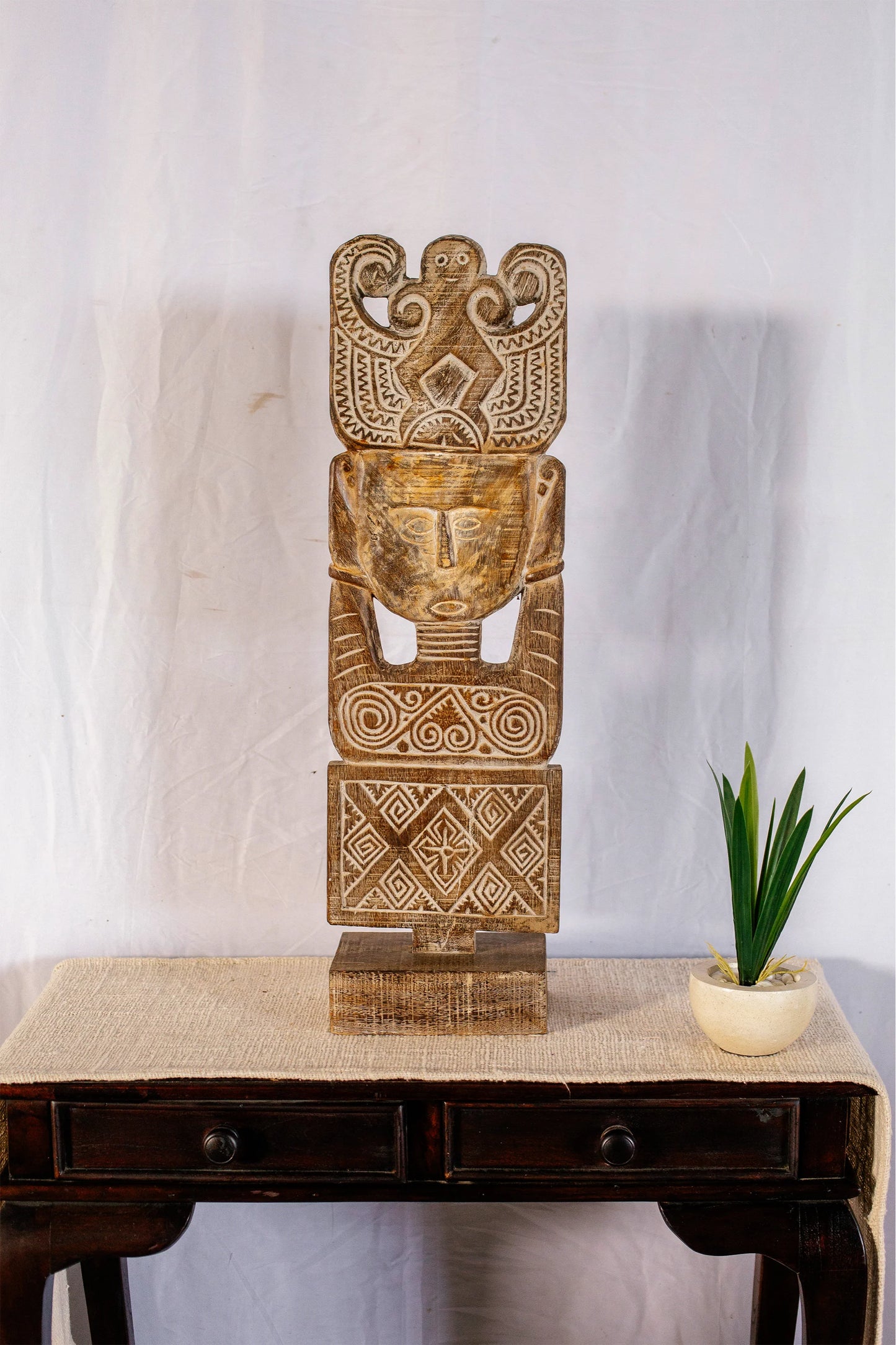 Timor Tribal Village Head's Statue