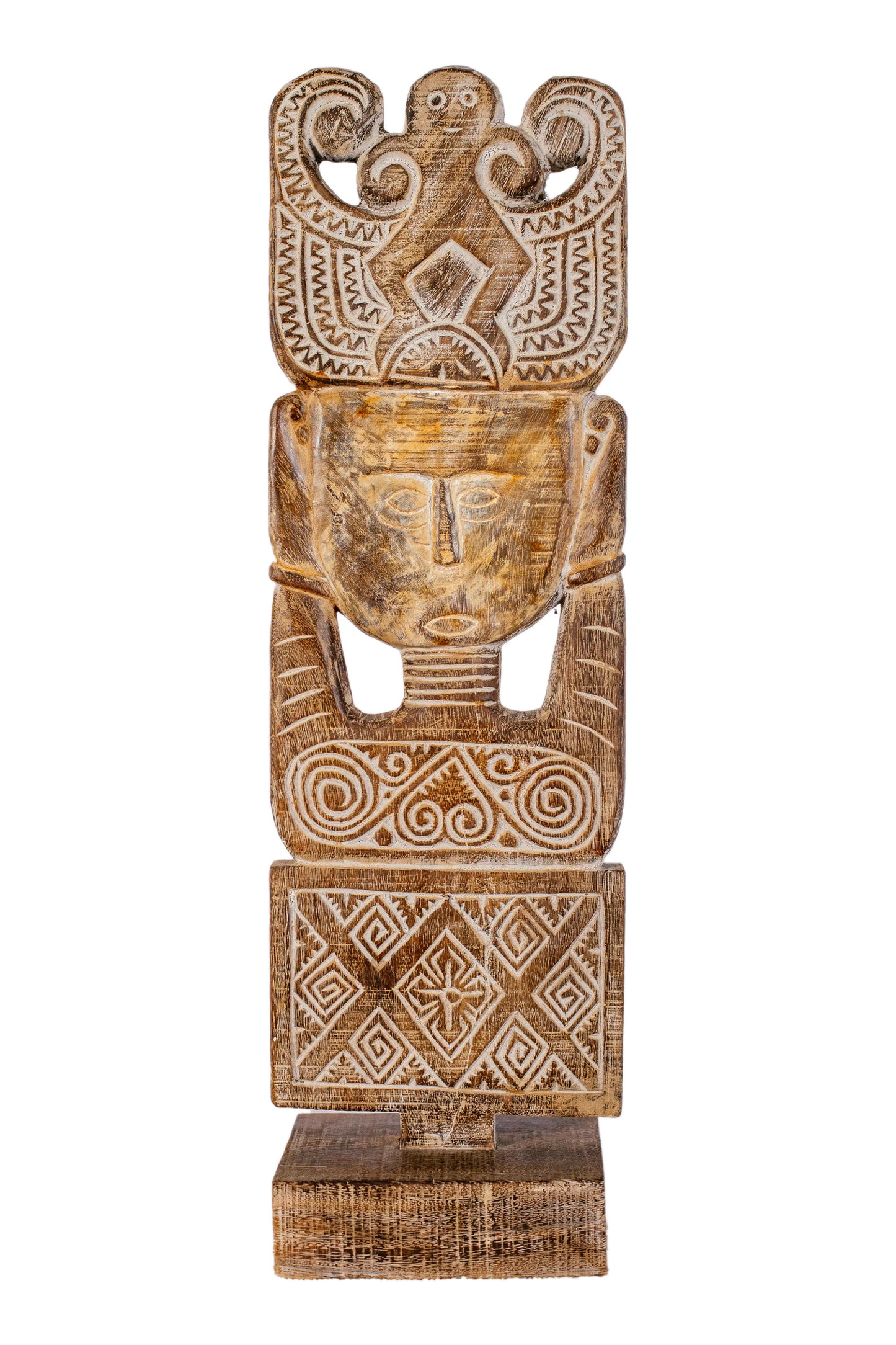 Timor Tribal Village Head's Statue