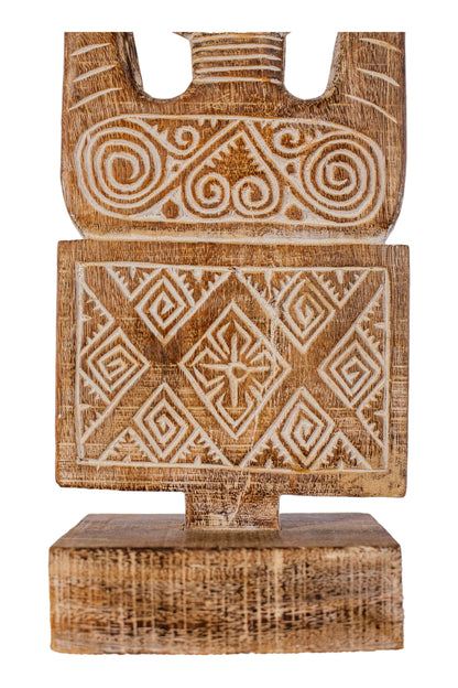 Timor Tribal Village Head's Statue