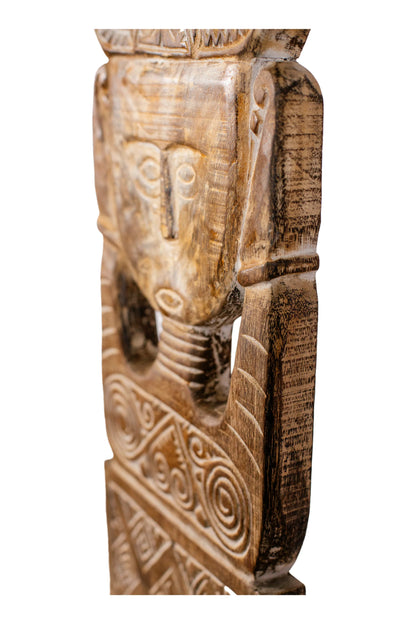 Timor Tribal Village Head's Statue