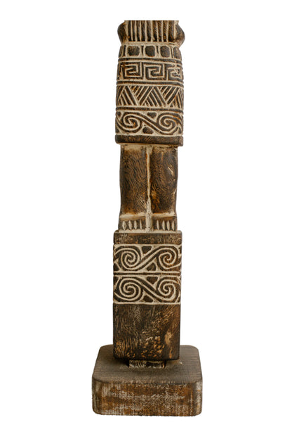 Timor Tribal Mini Totem Carving - Style 1