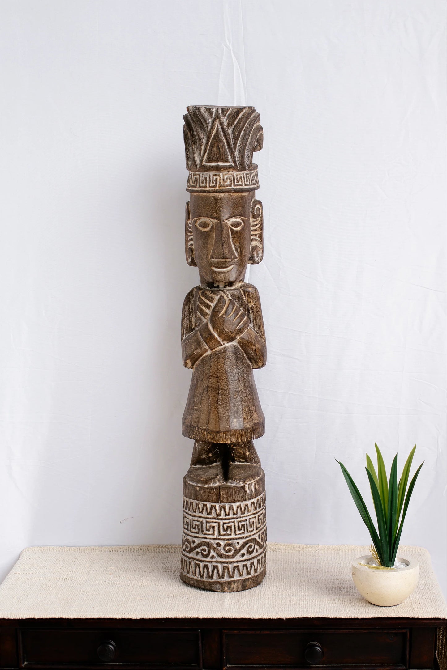 Timor Village Tribal Priest Statue