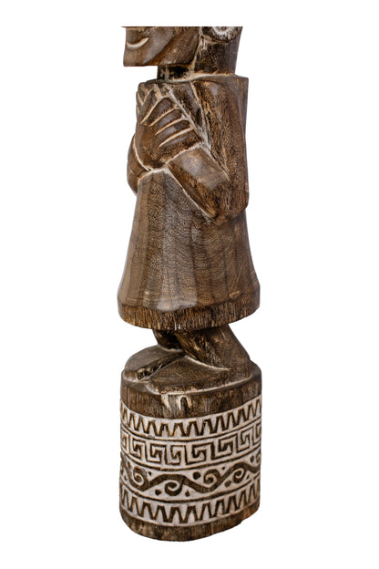 Timor Village Tribal Priest Statue