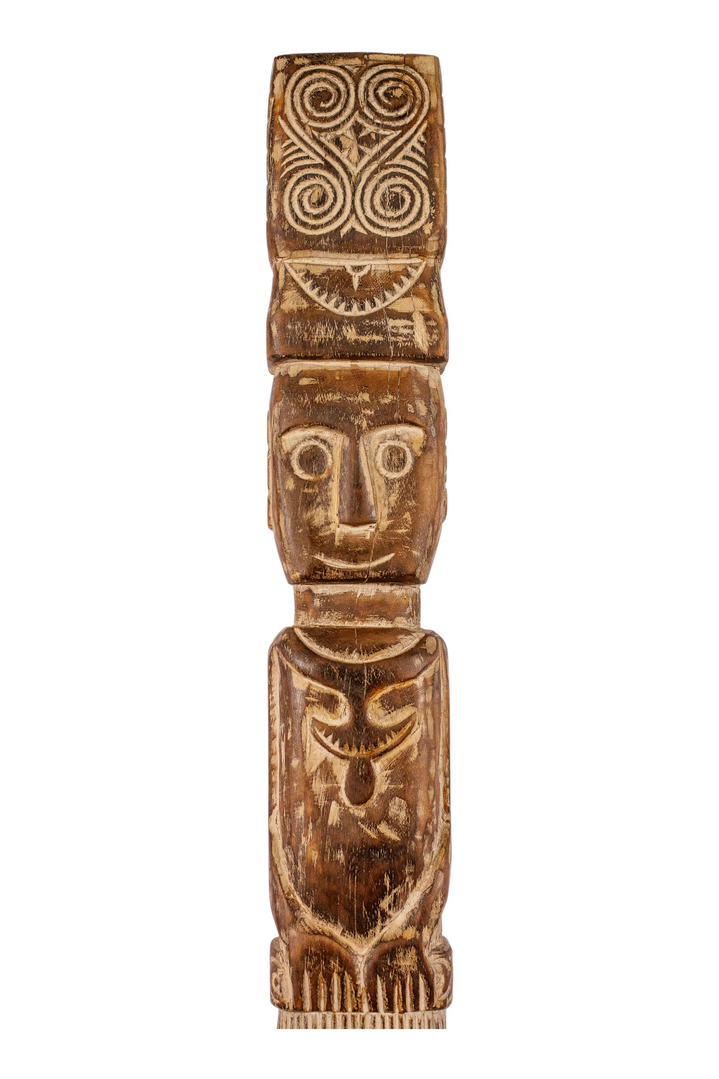 Timor Tribal mini Totem carving - Style 2A