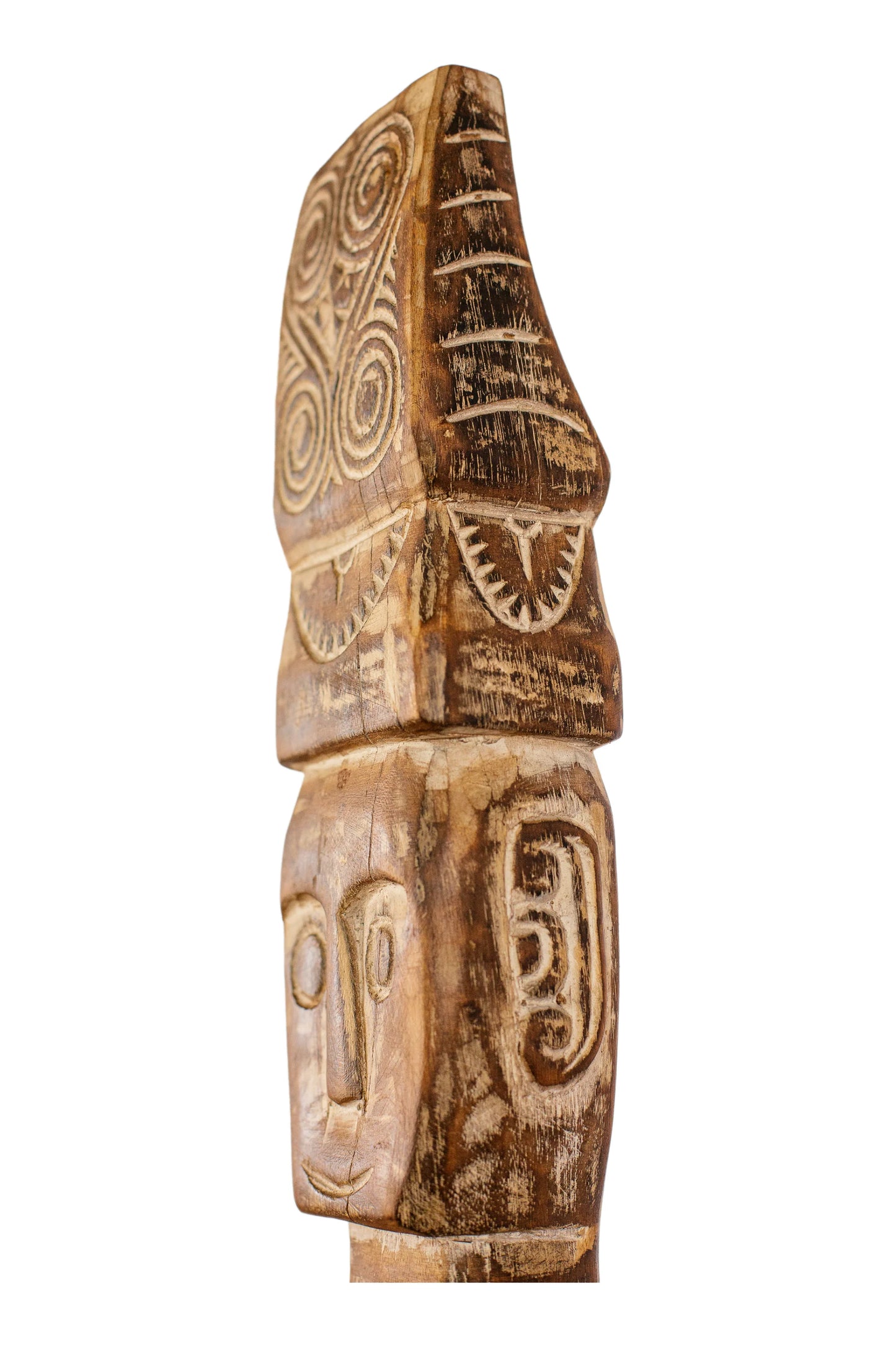 Timor Tribal mini Totem carving - Style 2A