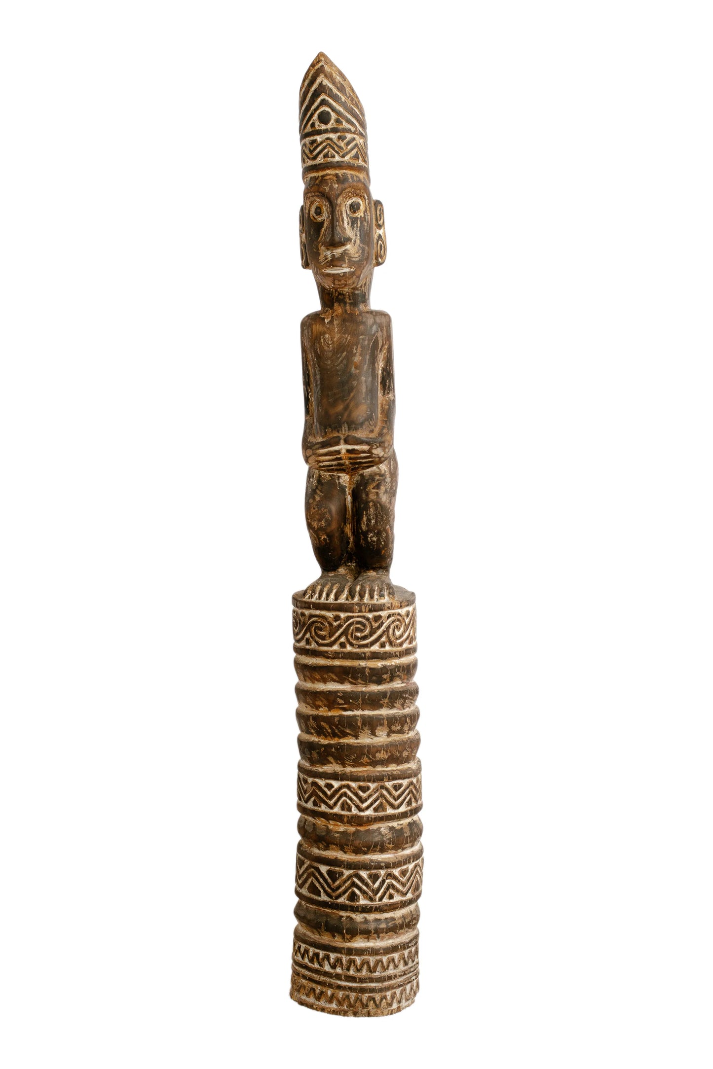 Timor Tribal Mini Totem Carving – Style 2B