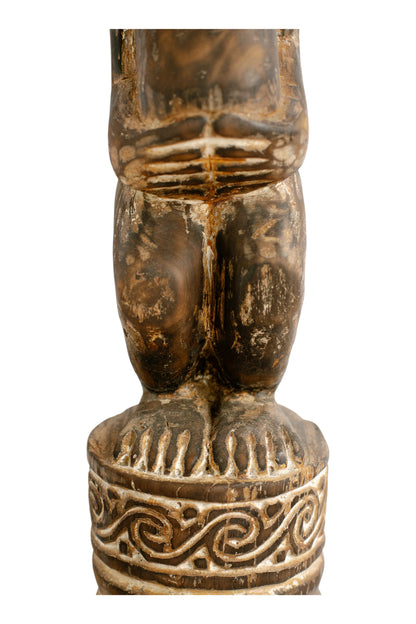 Timor Tribal Mini Totem Carving – Style 2B