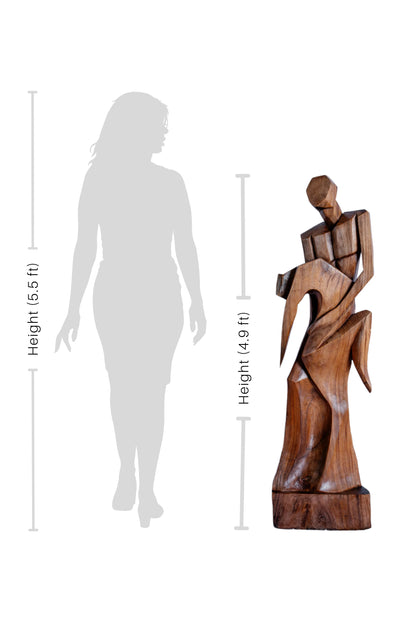 Dance of Love - Contemporary Art Sculpture