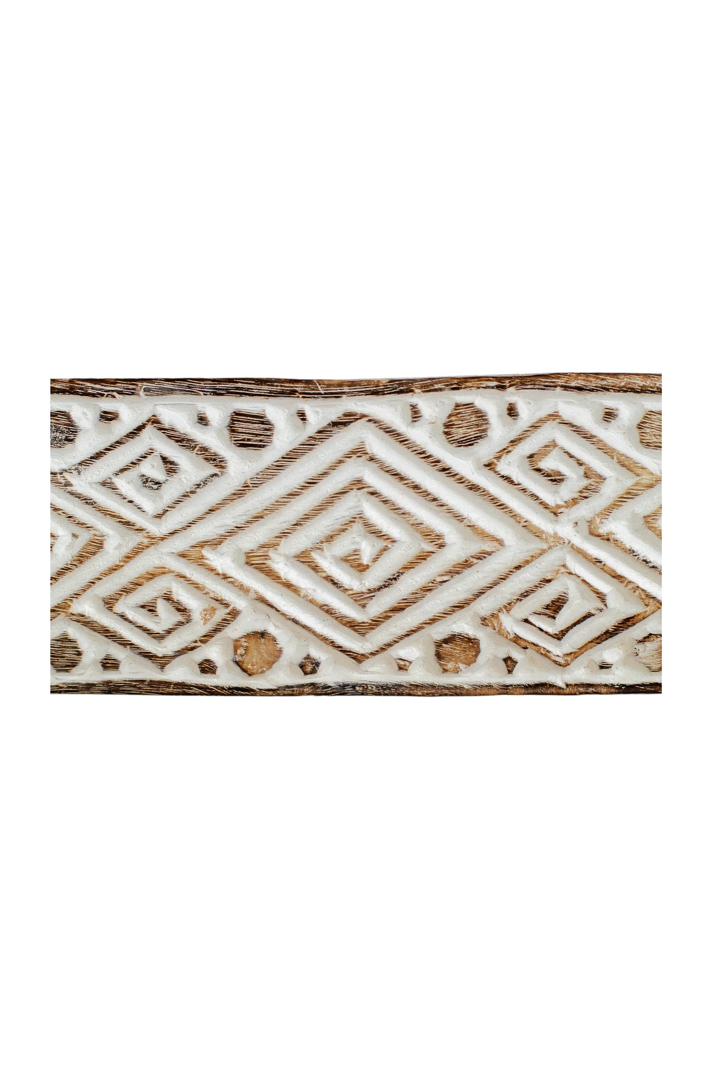 Timor Tribal Hand Carved Boat Bowl With Stand