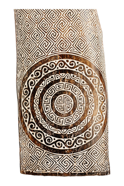 Timor Tribal Handcarved Panel - Style 1