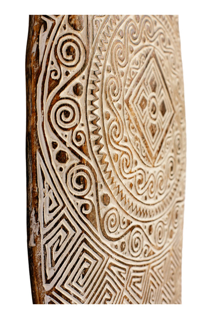 Timor Tribal Handcarved Panel - Style 1