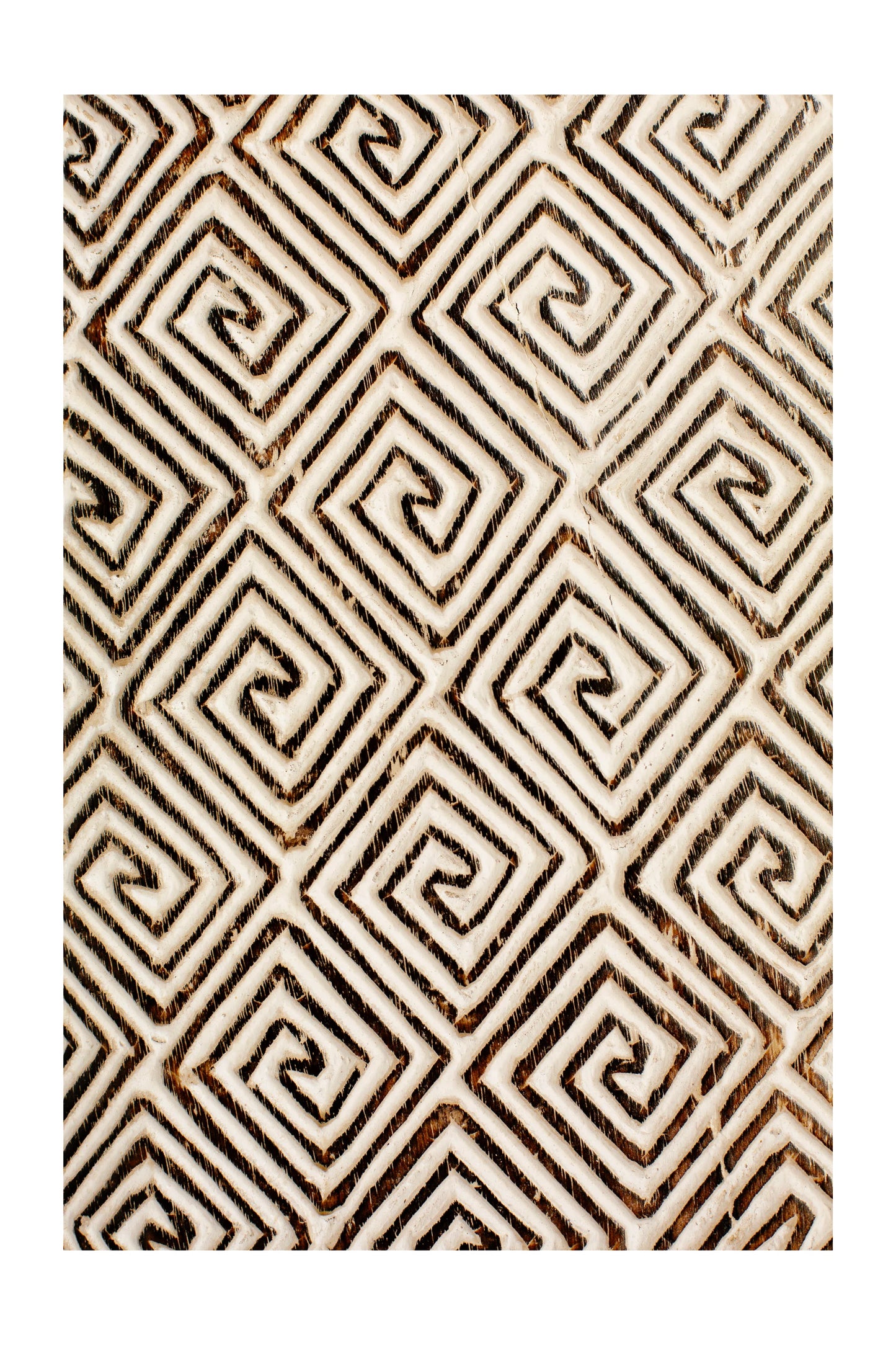 Timor Tribal Handcarved Panel - Style 1