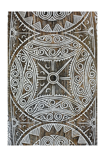 Timor Tribal Handcarved Panel - Style 3