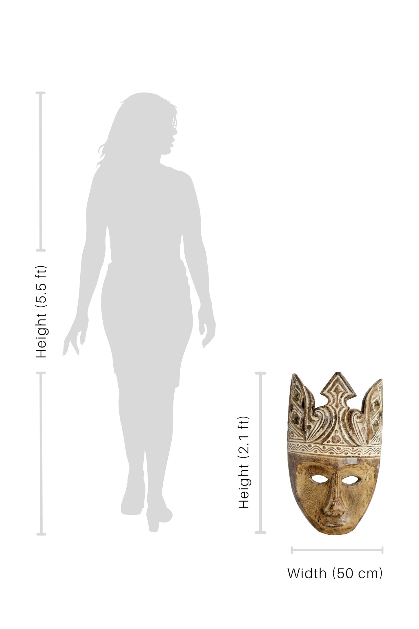 Timor Tribal Army General Mask