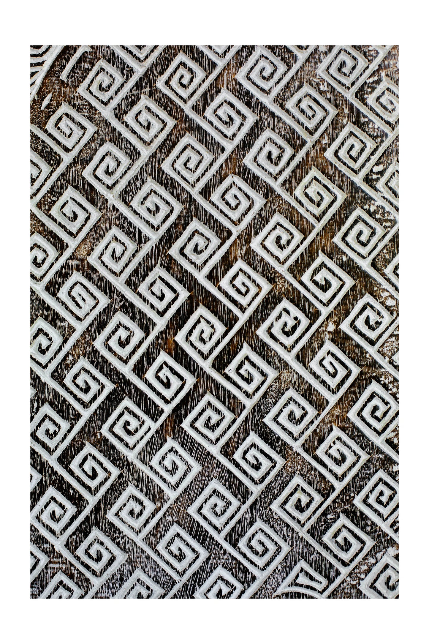 Timor Tribal Handcarved Panel - Style 4 (Spl Indonesian Islands Carving)