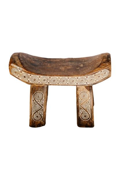 Timor Tribal Handcarved Wooden Bench