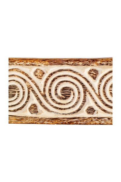 Timor Tribal Handcarved Wooden Bench