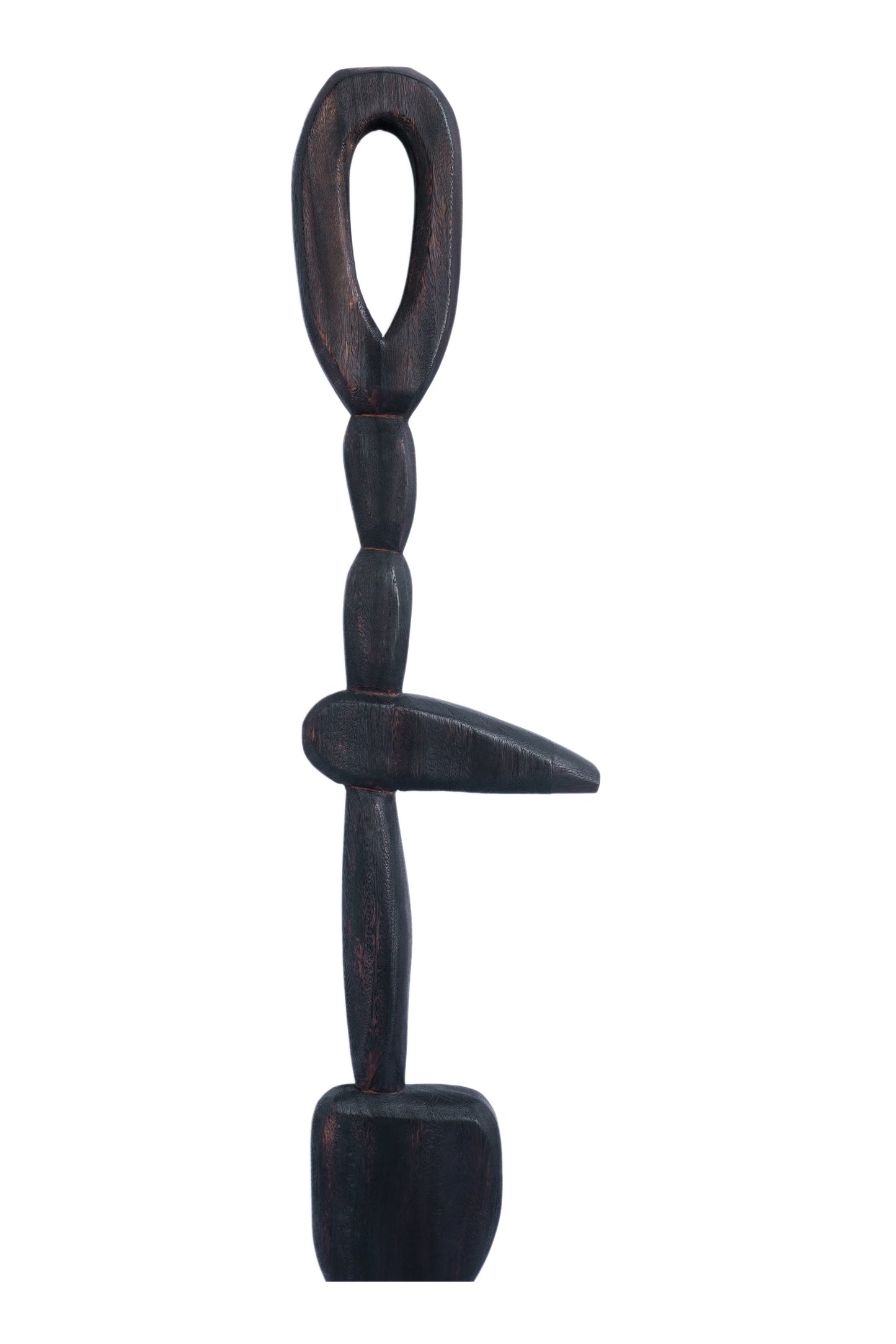 Calm Amid Chaos - Contemporary Handcarved Totem Art - Style 1