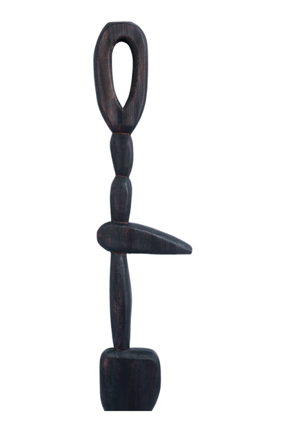 Calm Amid Chaos - Contemporary Handcarved Totem Art - Style 1