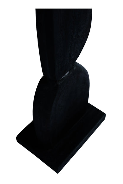 Calm Amid Chaos - Contemporary Handcarved Totem Art - Style 1