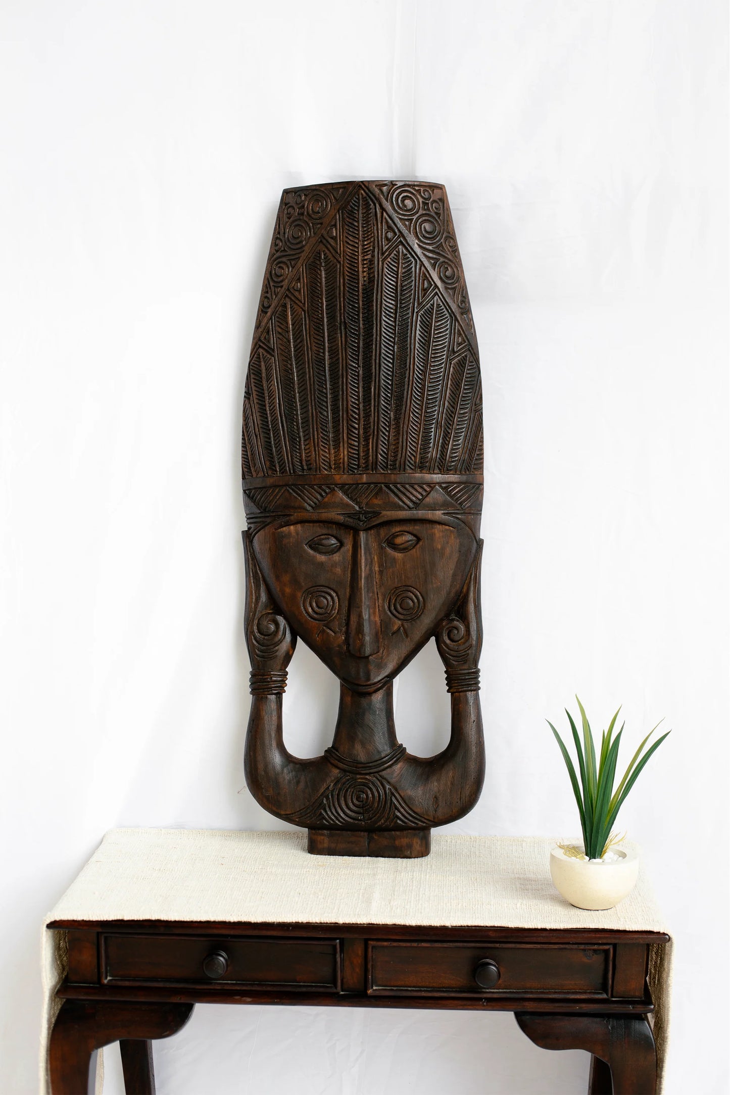 Balinese High Priestess Handcarved Mask