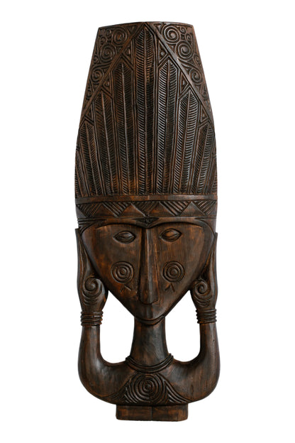 Balinese High Priestess Handcarved Mask