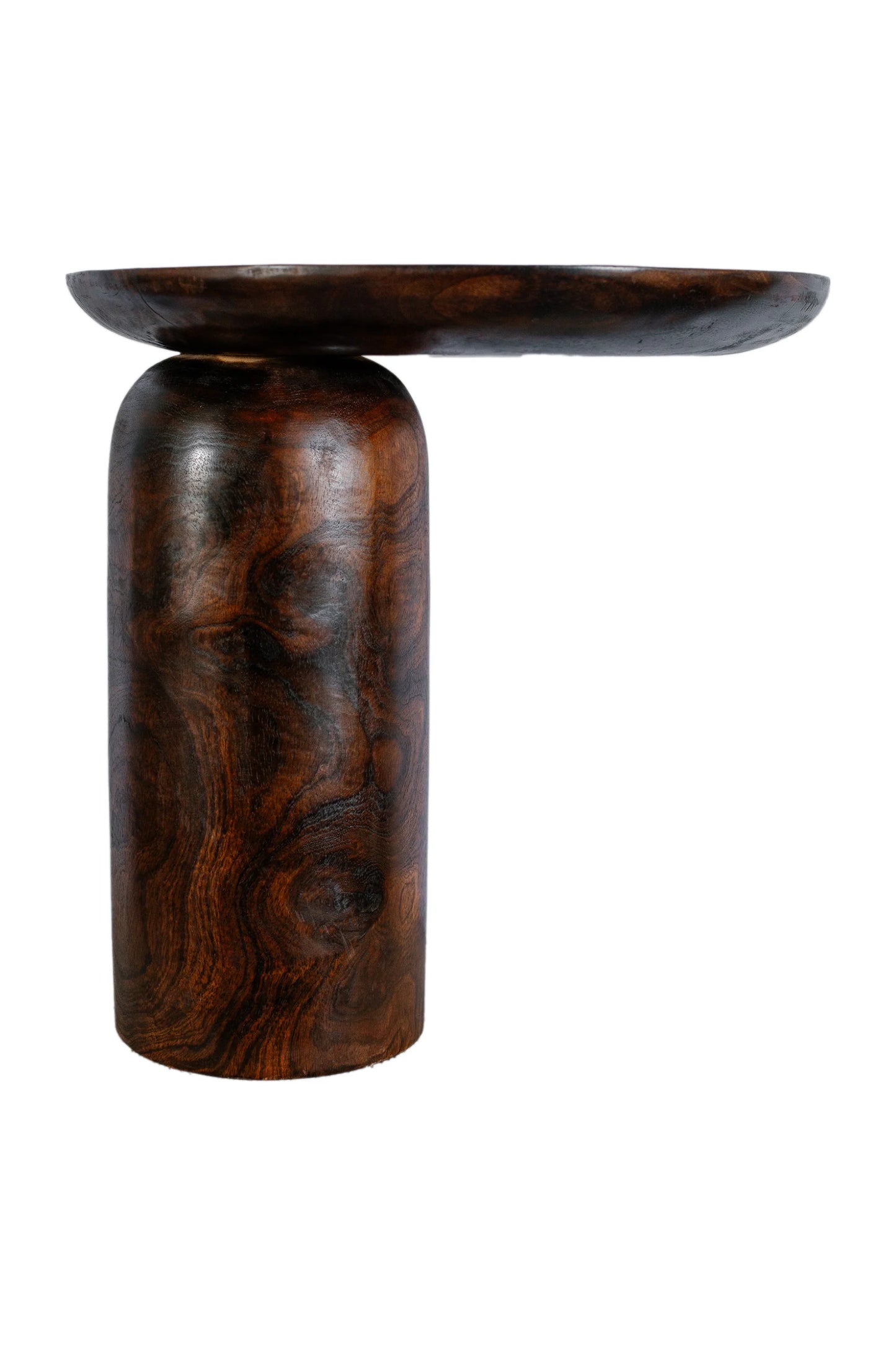 Contemporary Handmade Wooden Accent Table