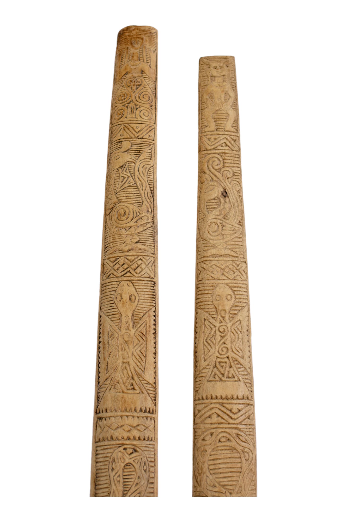 Timor Village Head Couple Statue