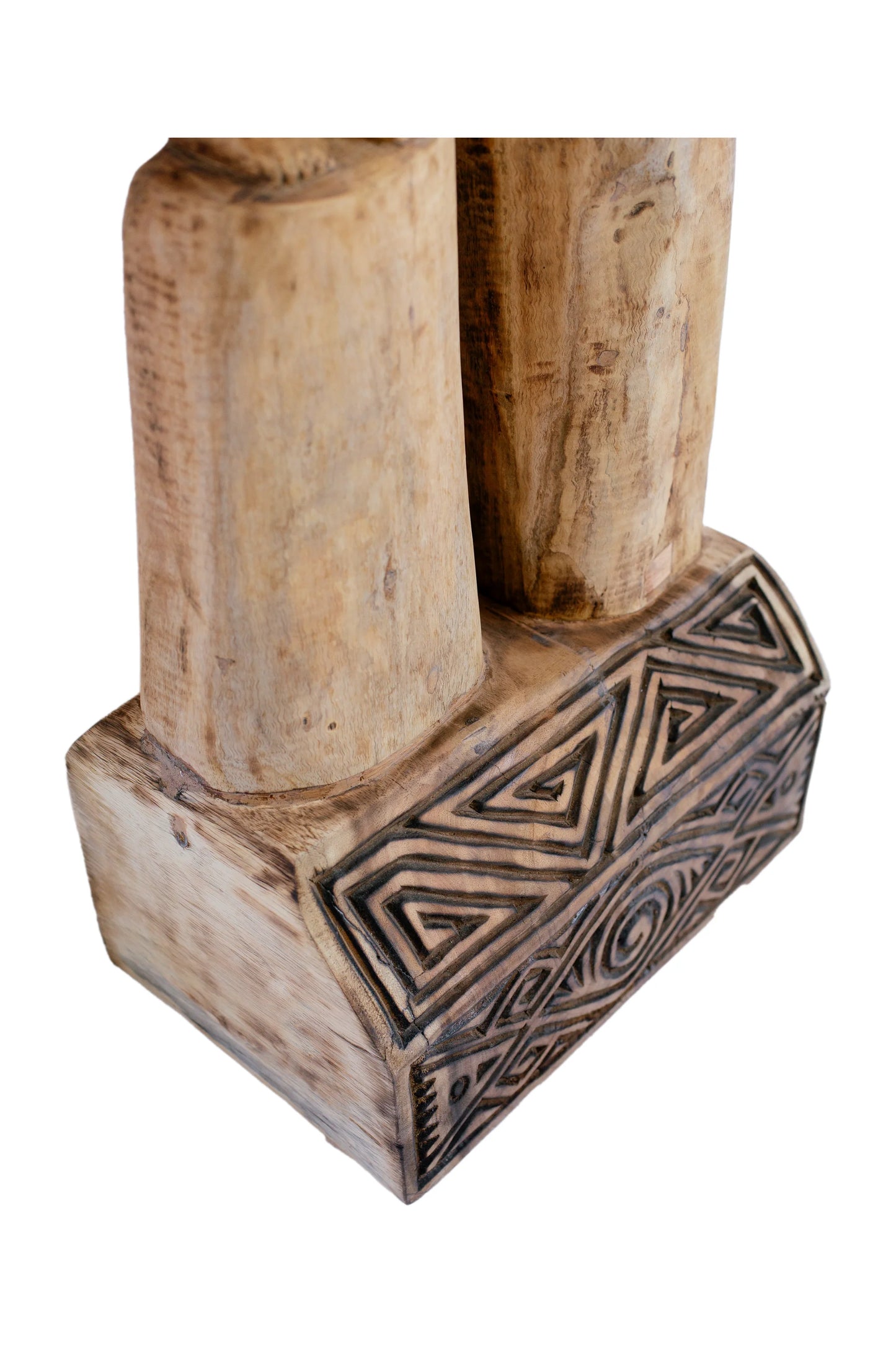Timor Village Head Couple Statue
