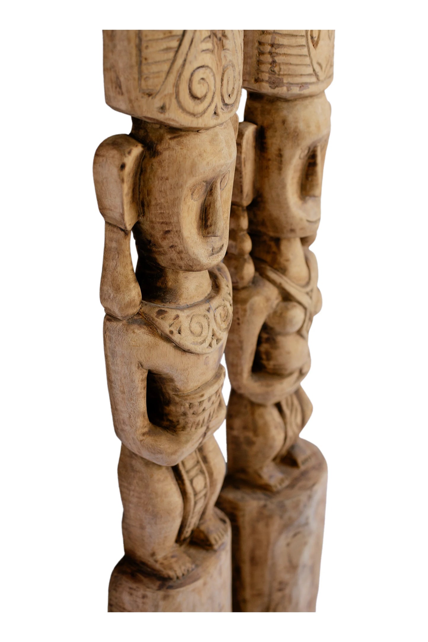 Timor Village Head Couple Statue