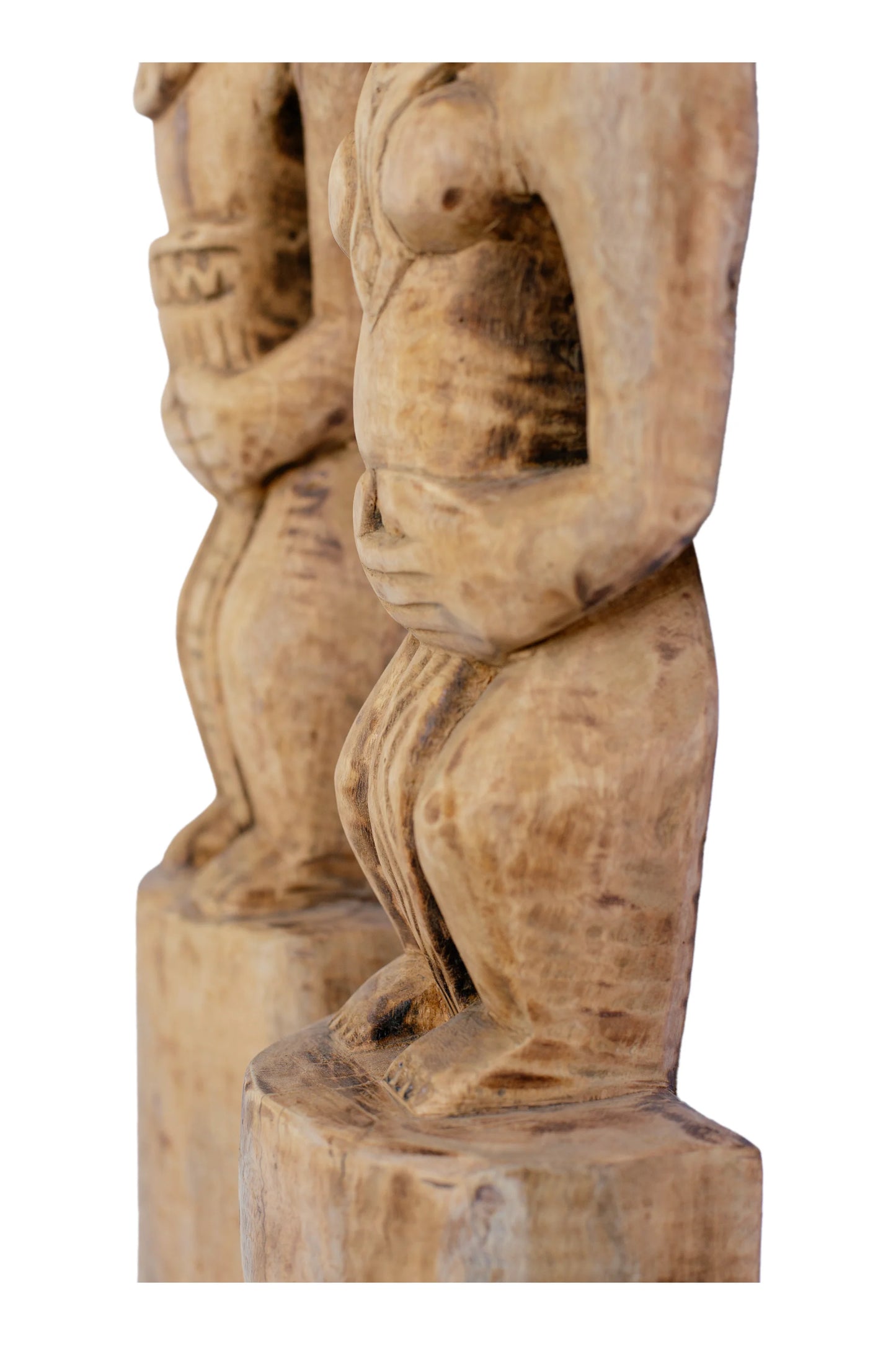 Timor Village Head Couple Statue