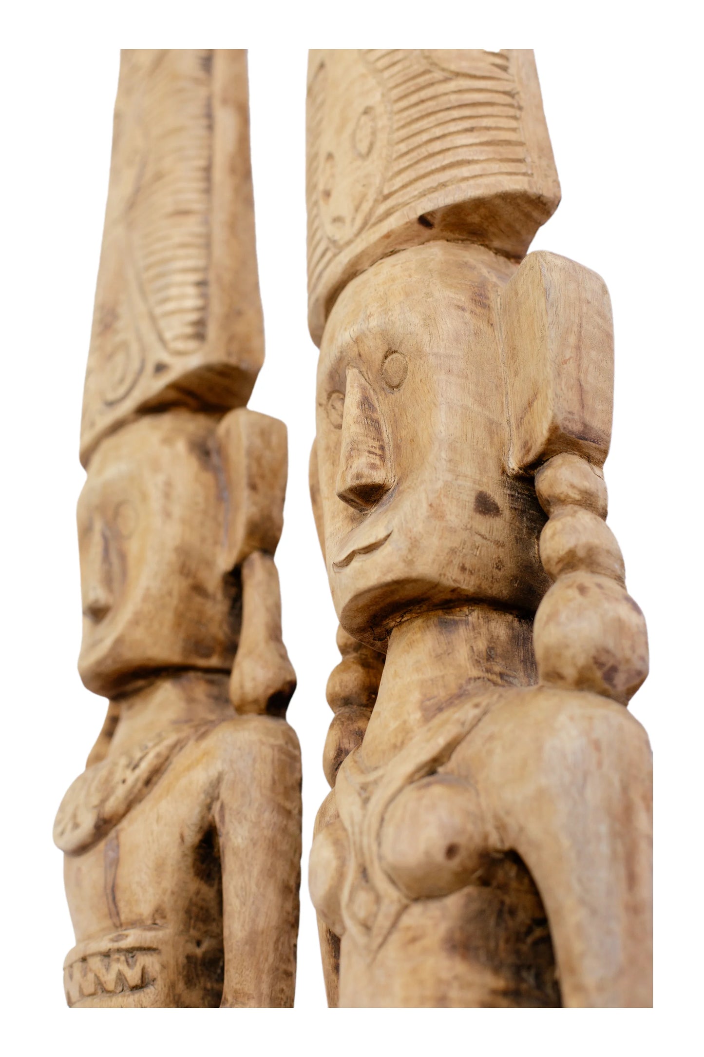 Timor Village Head Couple Statue