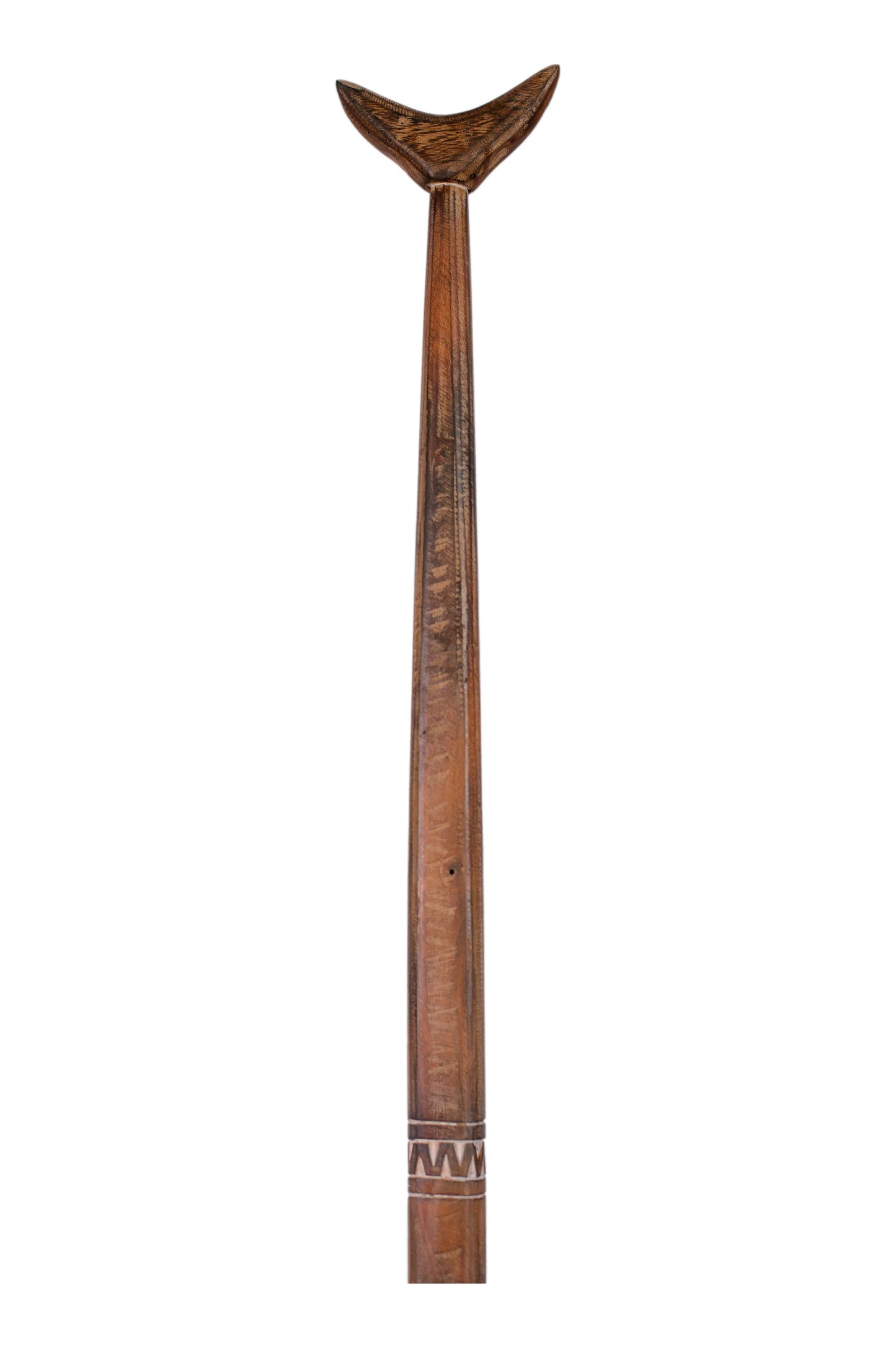 Timor Tribal Handcarved Wooden Oar - Style 1