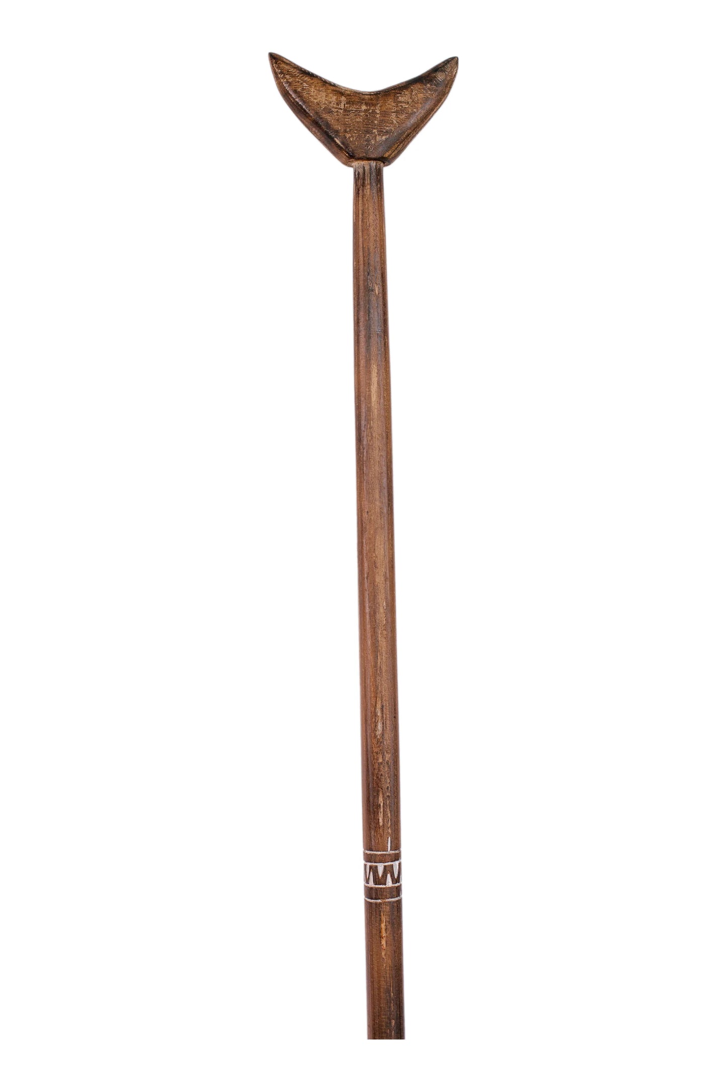 Timor Tribal Handcarved Wooden Oar - Style 2