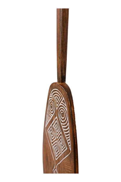 Timor Tribal Handcarved Wooden Oar - Style 2