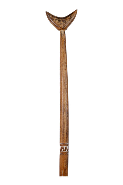 Timor Tribal Handcarved Wooden Oar - Style 3