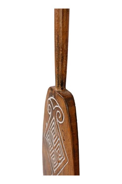 Timor Tribal Handcarved Wooden Oar - Style 3