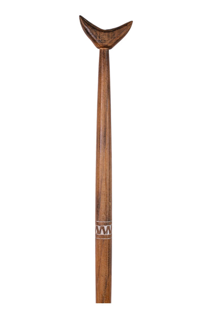 Timor Tribal Handcarved Wooden Oar - Style 4
