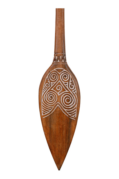 Timor Tribal Handcarved Wooden Oar - Style 5