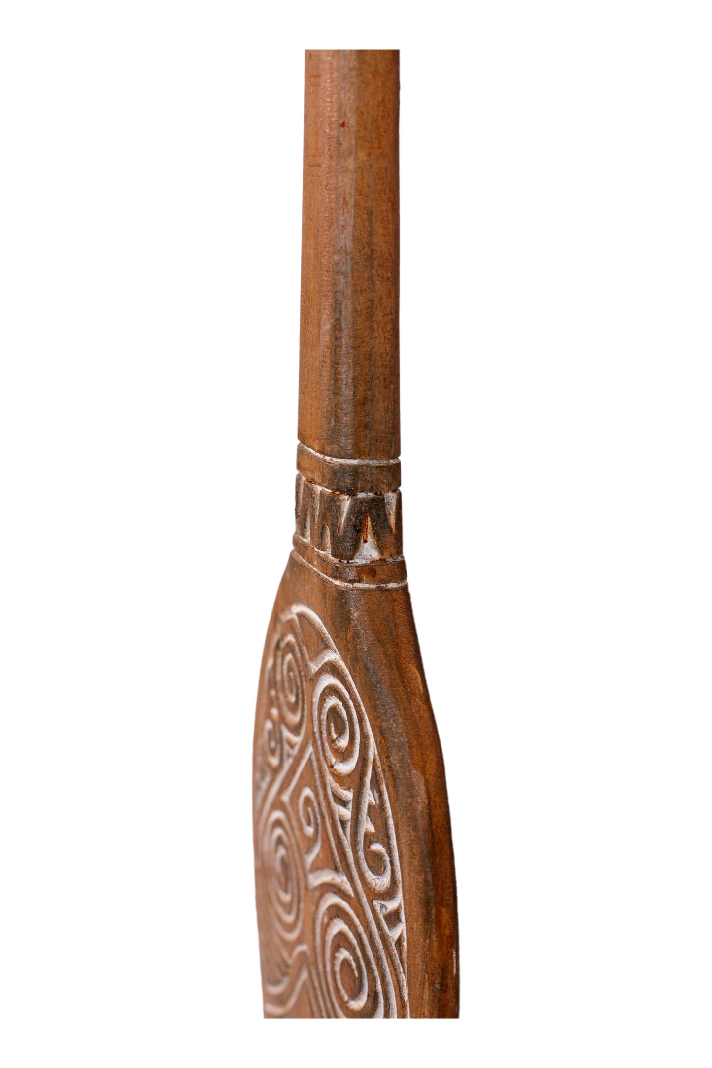 Timor Tribal Handcarved Wooden Oar - Style 5