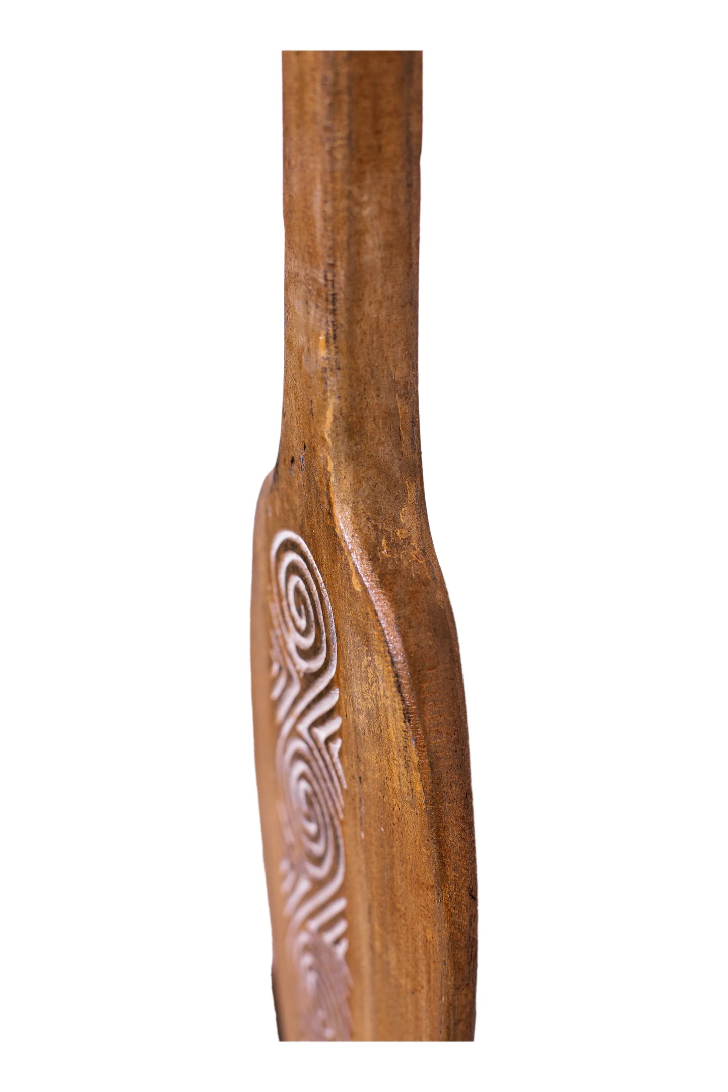 Timor Tribal Handcarved Wooden Oar - Style 7