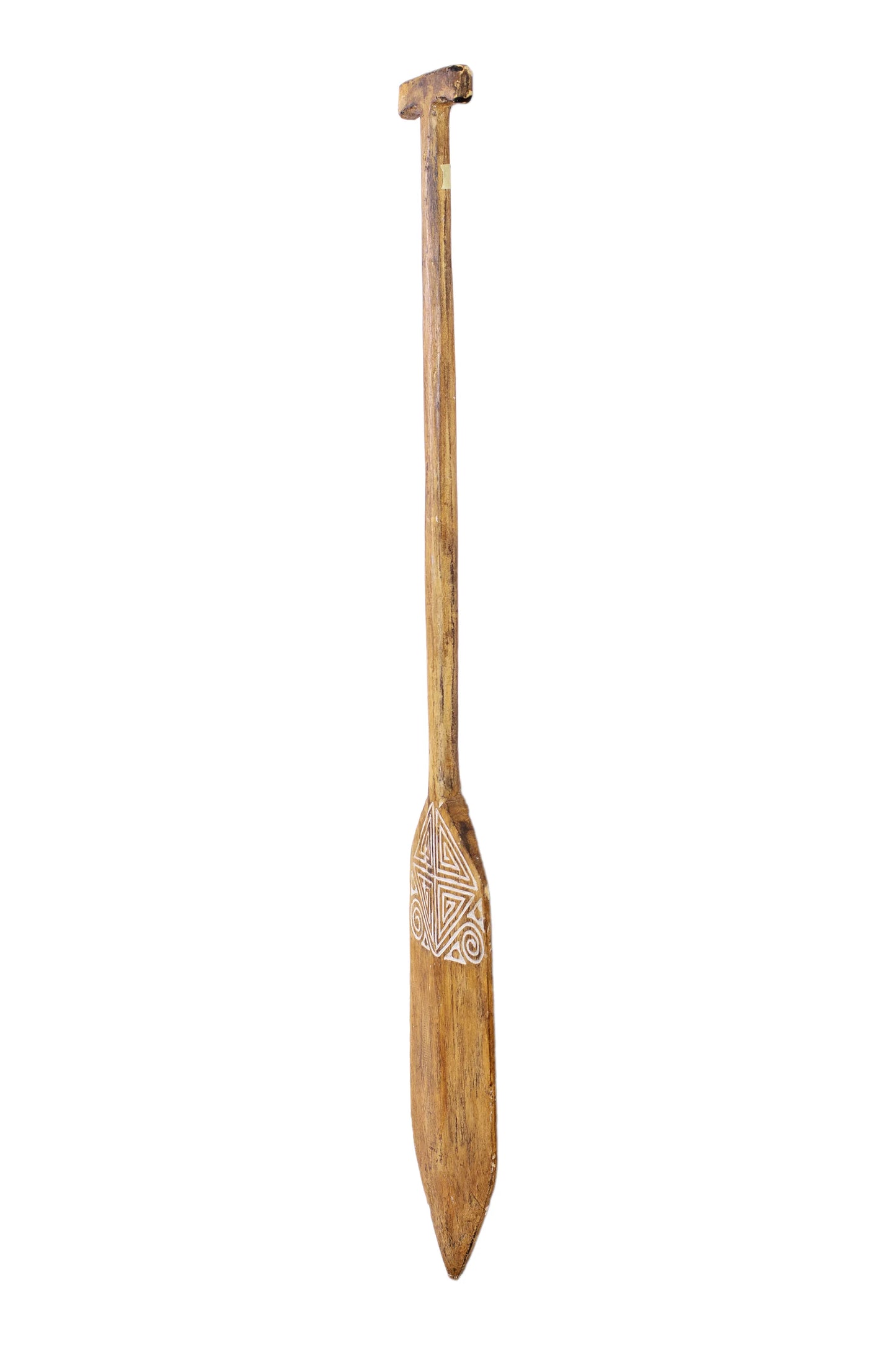 Timor Tribal Handcarved Wooden Oar - Style 8