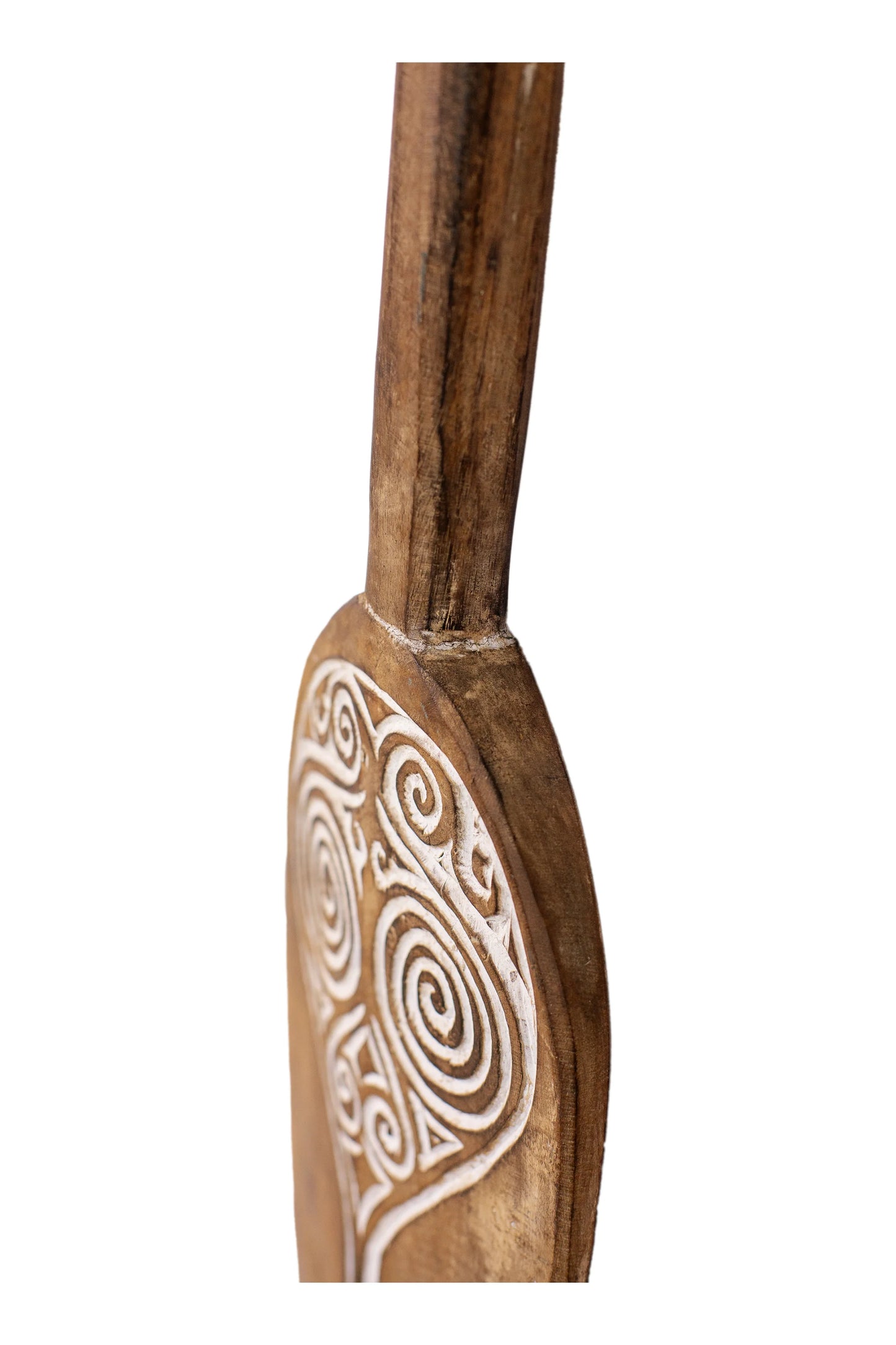 Timor Tribal Handcarved Wooden Oar - Style 9