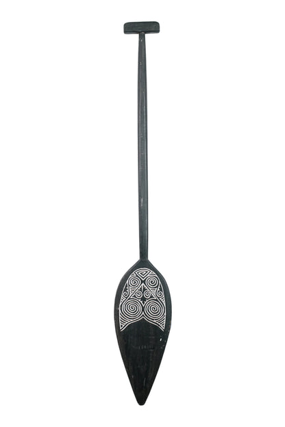Timor Tribal Handcarved Wooden Oar - Style 10