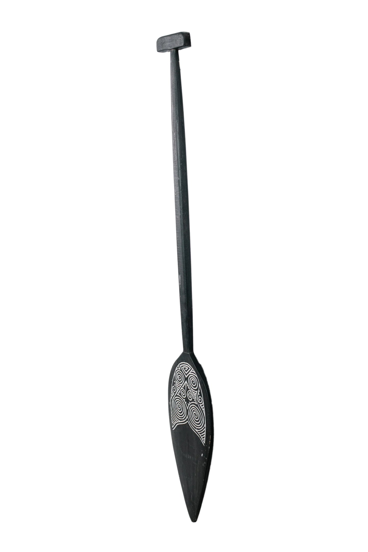 Timor Tribal Handcarved Wooden Oar - Style 10