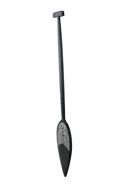Timor Tribal Handcarved Wooden Oar - Style 10