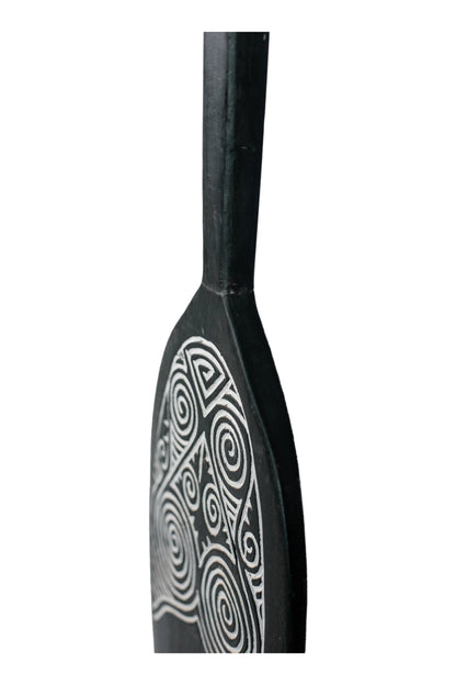 Timor Tribal Handcarved Wooden Oar - Style 10