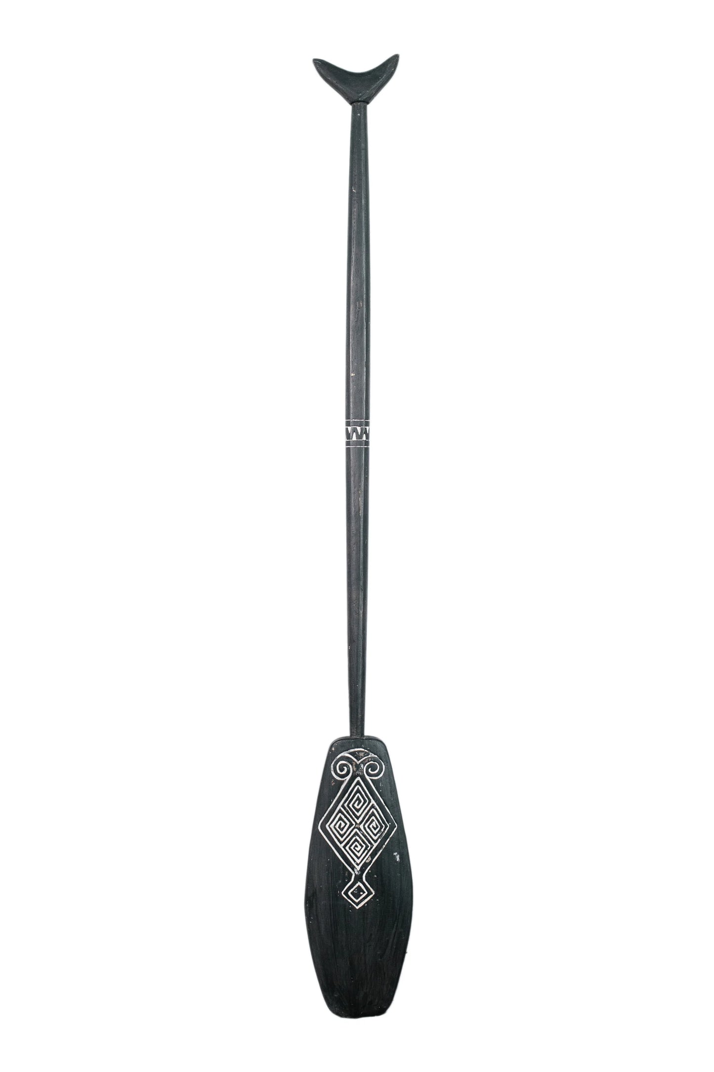 Timor Tribal Handcarved Wooden Oar - Style 11