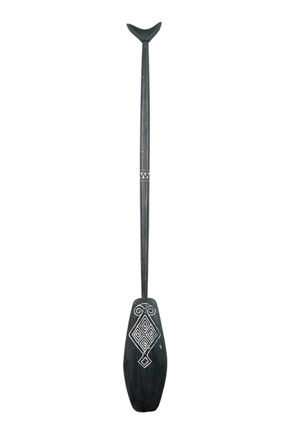 Timor Tribal Handcarved Wooden Oar - Style 11